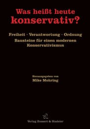 Cover von Was heißt heute konservativ?