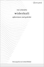 Cover von Widerhall