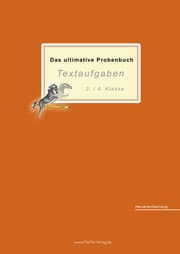 Cover von Das ultimative Probenbuch Textaufgaben 3./4. Klasse