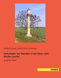 Cover von Volkslieder der Wenden in der Ober- und Nieder-Lausitz