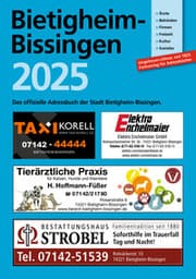 Cover von Bietigheim-Bissingen 2025.
