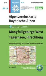 Cover von Mangfallgebirge West, Tegernsee, Hirschberg