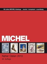 Cover von MICHEL-Katalog Naher Osten 2013