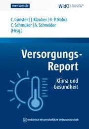 Cover von Versorgungs-Report Klima und Gesundheit