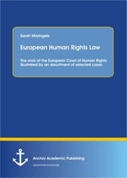 Cover von European Human Rights Law
