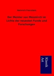 Cover von Der Meister von Messkirch im Lichte der neuesten Funde und Forschungen