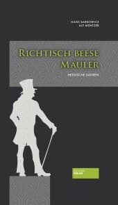Cover von Richtisch beese Mäuler