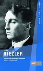 Cover von Kurt Riezler