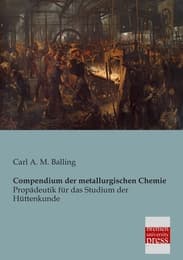 Cover von Compendium der metallurgischen Chemie