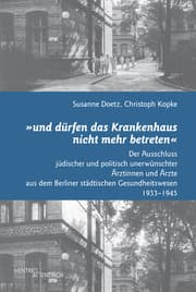 Cover von 'und dürfen das Krankenhaus nicht mehr betreten'