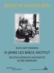 Cover von 70 Jahre Leo Baeck Institut