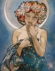 Cover von Blankbook Alphonse Mucha
