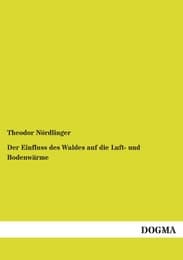 Cover von Der Einfluss des Waldes auf die Luft- und Bodenwärme