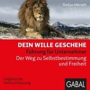 Cover von Dein Wille geschehe