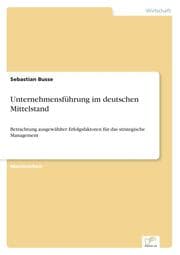Cover von Unternehmensführung im deutschen Mittelstand