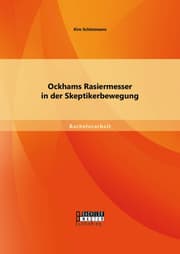 Cover von Ockhams Rasiermesser in der Skeptikerbewegung