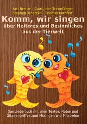 Cover von Komm, wir singen über Heiteres und Besinnliches aus der Tierwelt