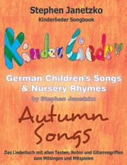 Cover von Kinderlieder Songbook - German Children's Songs & Nursery Rhymes - Autumn Songs
