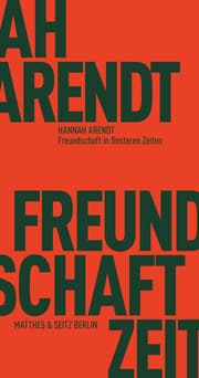 Cover von Freundschaft in finsteren Zeiten