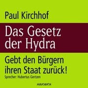 Cover von Das Gesetz der Hydra - Gebt den Bürgern ihren Staat zurück!