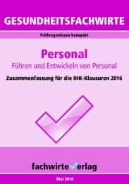 Cover von Gesundheitsfachwirte: Personal