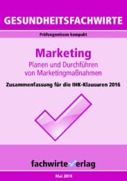 Cover von Gesundheitsfachwirte: Marketing