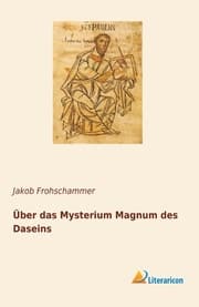 Cover von Über das Mysterium Magnum des Daseins