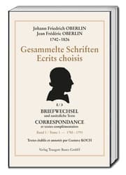 Cover von Johann Friedrich OBERLIN 1740-1826 Gesammelte Schriften