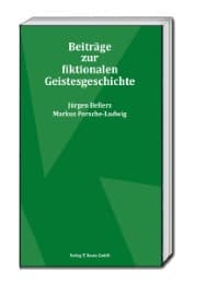 Cover von Beiträge zur fiktionalen Geistesgeschichte