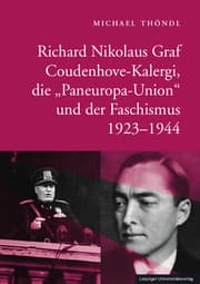 Cover von Richard Nikolaus Graf Coudenhove-Kalergi, die Paneuropa-Union und der Faschismus 1923-1944