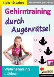Cover von Gehirntraining durch Augenrätsel