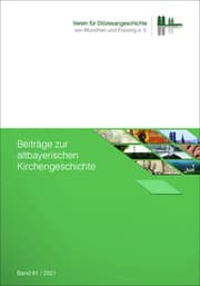 Cover von Beiträge zur altbayerischen Kirchengeschichte, Band 61 (2021)