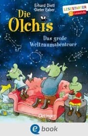 Cover von Die Olchis. Das große Weltraum-Abenteuer