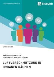Cover von Luftverschmutzung in urbanen Räumen