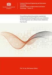 Cover von Streamlining-Berechnung des erweiterten Zeitkonstantendichtespektrums aus Zeitdaten für die Diagnose von Lithium-Ionen-Batterien