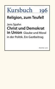Cover von Christ und Demokrat in Union