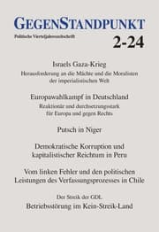 Cover von GegenStandpunkt 2-24