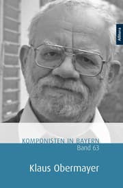 Cover von Komponisten in Bayern. Band 63: Klaus Obermayer