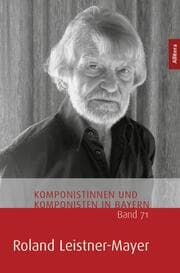 Cover von Roland Leistner-Mayer