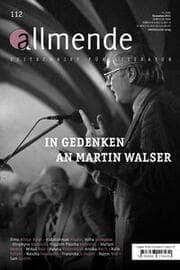 Cover von Allmende 112 - Zeitschrift für Literatur