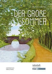 Cover von Der große Sommer - Ewald Arenz - Lehrerheft - Hauptschule