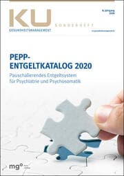 Cover von PEPP-Entgeltkatalog 2020