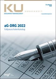 Cover von aG-DRG Fallpauschalenkatalog 2022