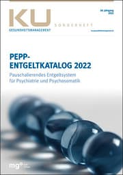 Cover von PEPP-Entgeltkatalog 2022