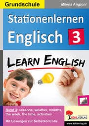 Cover von Stationenlernen Englisch 3