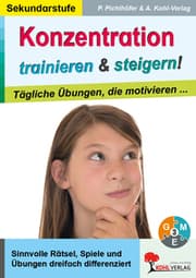 Cover von Konzentration trainieren und steigern! / Sekundarstufe