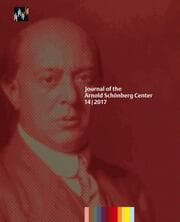 Cover von Journal of the Arnold Schönberg Center