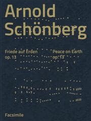 Cover von Arnold Schönberg: Friede auf Erden op. 13