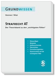 Cover von Grundwissen Strafrecht AT