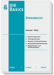 Cover von Basics Strafrecht